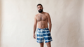Natural Fabric Tie Dye Mens Shorts